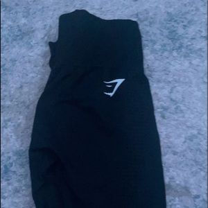 black gymshark leggings